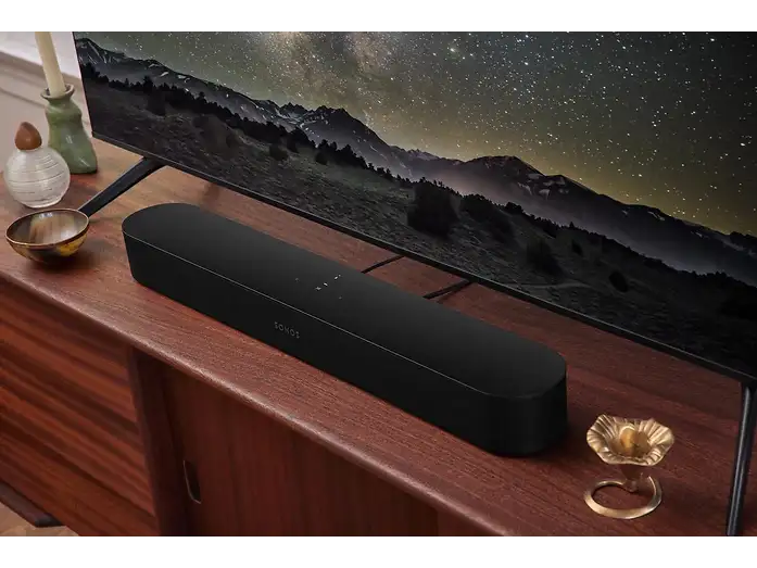 Sonos Beam (Gen 2) Compact Smart Soundbar (Black)