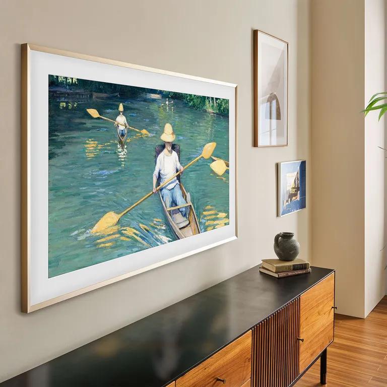 Samsung 65" Customizable Frame for 2021 The Frame TV – Beige