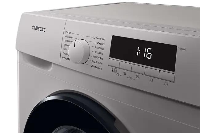 Samsung 9kg Front Loader Washing Machine with Digital Inverter Motor – Silver