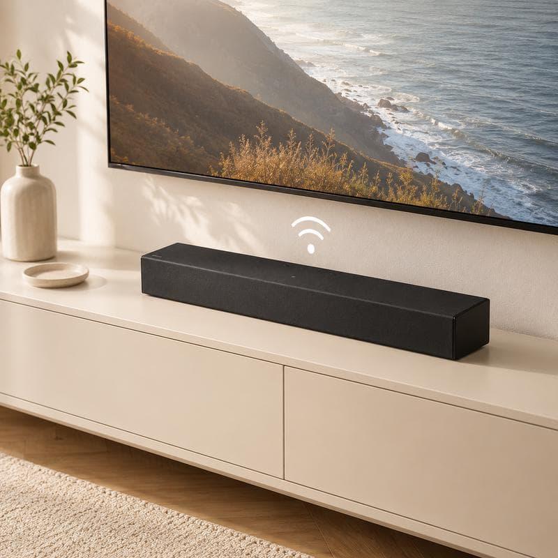 Samsung B-Series Soundbar HW-B400F – 2.0 Channel with Built-in Woofer