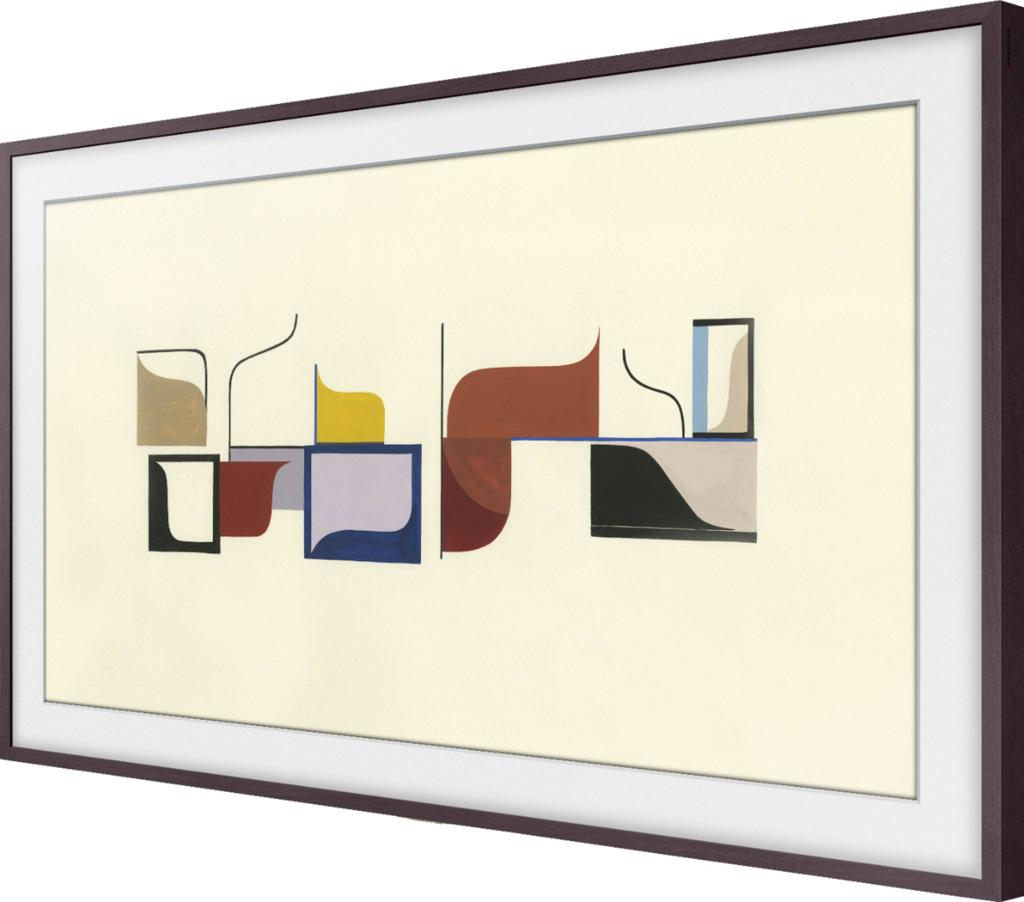 Samsung 75-Inch Customizable Frame for 2021 The Frame TV – Brown (VG-SCFA75BWBZA)