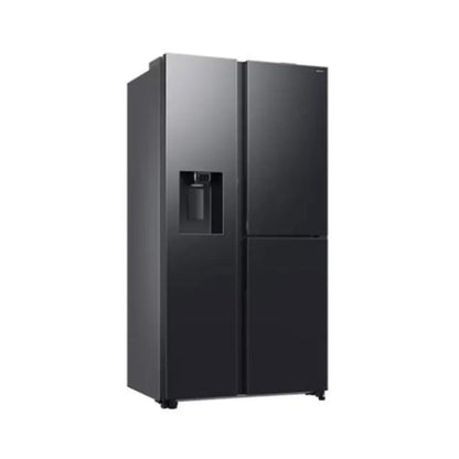 Samsung Side-by-Side 609L Food Showcase – Gentle Black (RS80F64G2FFA)