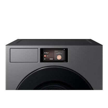 Samsung Bespoke AI 17kg Dryer with All-In-One Control & Hybrid Heat Pump Technology – Dark Steel (DV90F17CDSFA)
