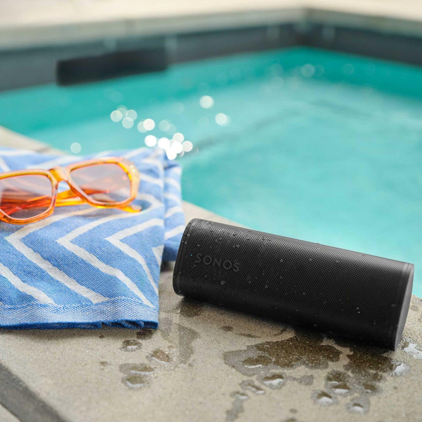 Sonos Roam 2 Portable Waterproof Smart Speaker – Black (ROAM2R21BLK)