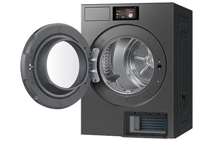 Samsung Bespoke AI 17kg Dryer with All-In-One Control & Hybrid Heat Pump Technology – Dark Steel (DV90F17CDSFA)