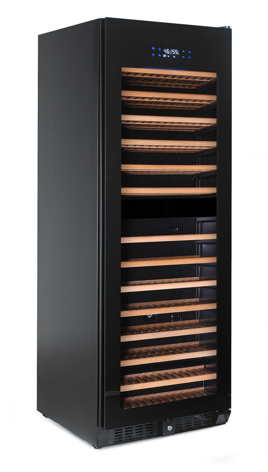 SnoMaster 158 Bottle Dual Zone Wine Chiller – Pro Series (SMWC-158PRO(H))