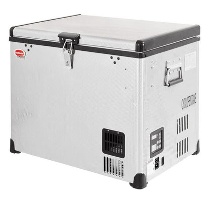 SnoMaster 40L Single Compartment Portable Fridge/Freezer AC/DC – Stainless Steel (SMDZ-CL40)