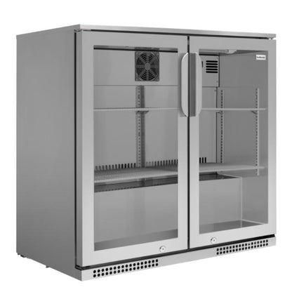 Snomaster-200L-Under-Counter-Beverage-Cooler-Stainless-Steel
