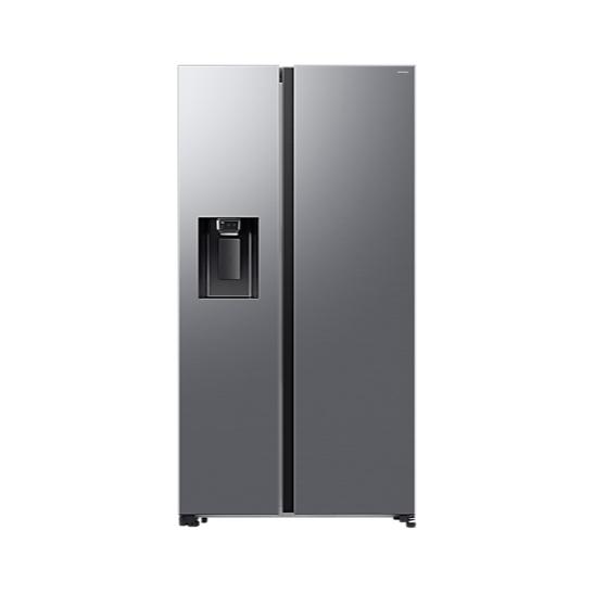 Samsung Bespoke AI Side-by-Side Refrigerator with Auto Water & Ice Dispenser – NP Silver 617L (RS70F65K2TFA)