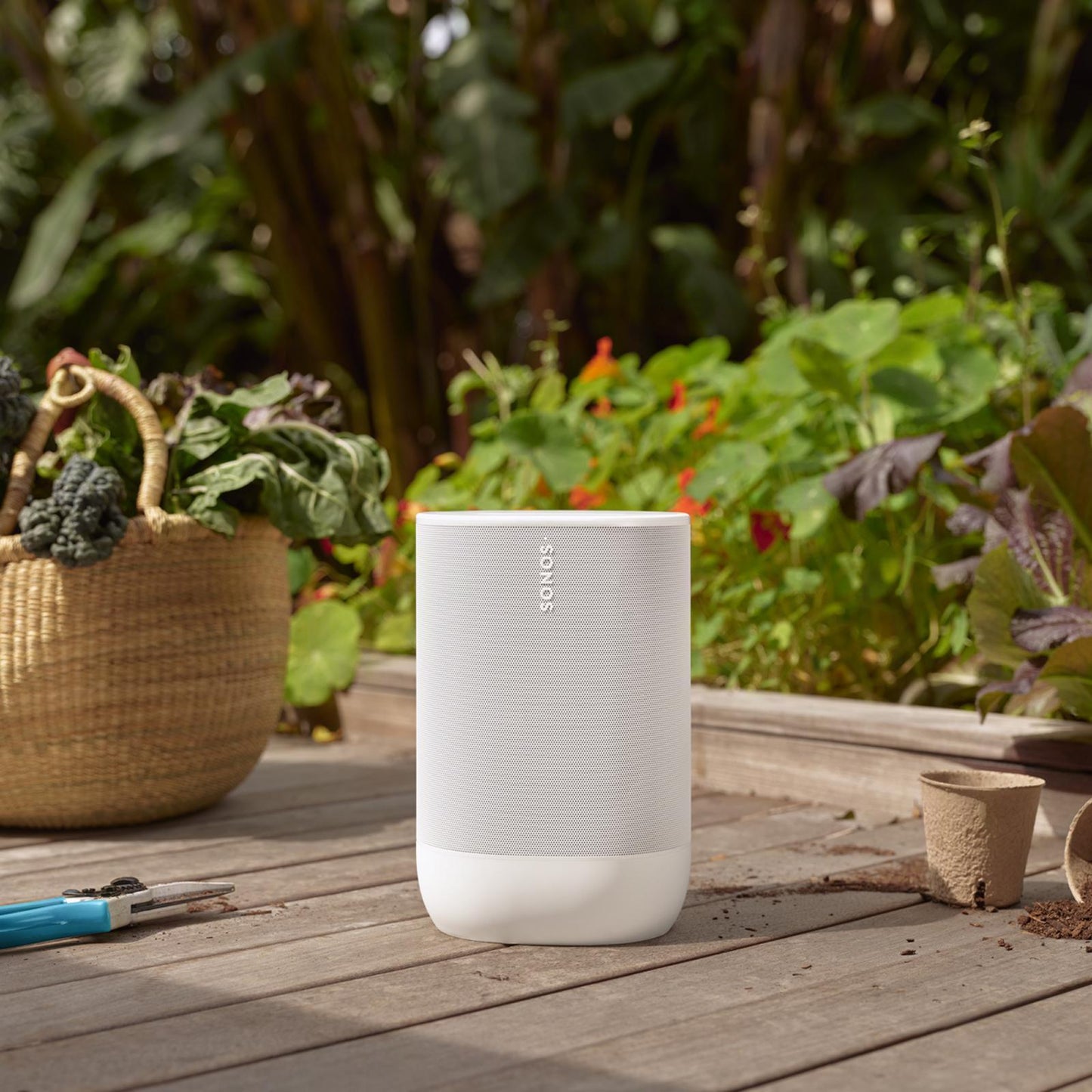 Sonos Move 2 Bluetooth & WiFi Wireless Smart Speaker – White (MOVE2EU1)