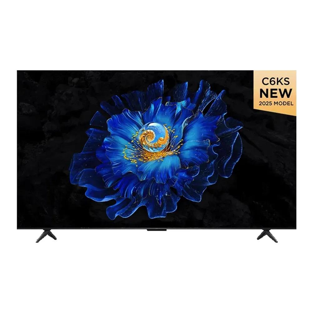 TCL 75-Inch C6KS QD Mini LED QLED 4K Google TV – 144Hz Smart TV with ONKYO 2.1 Audio