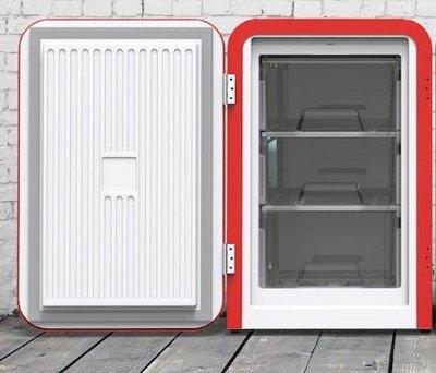SnoMaster 115L Red Under-Counter Freezer Cooler (DBQ-220E)