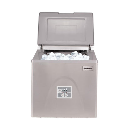 SnoMaster 20Kg Portable Ice Maker – Stainless Steel (ZBC-20)