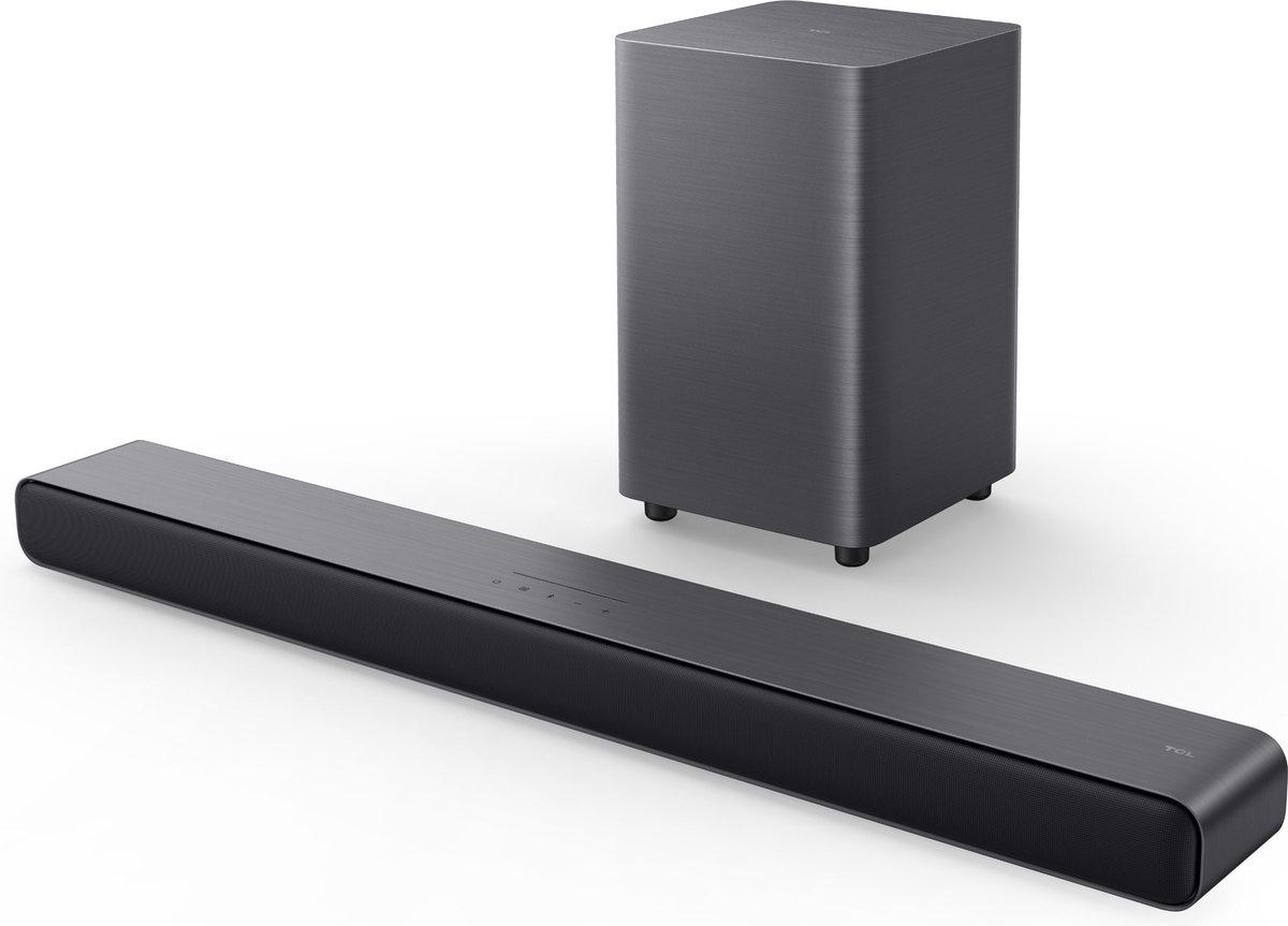 TCL S55H 2.1 Channel Dolby Atmos Soundbar with Wireless Subwoofer (S55H)