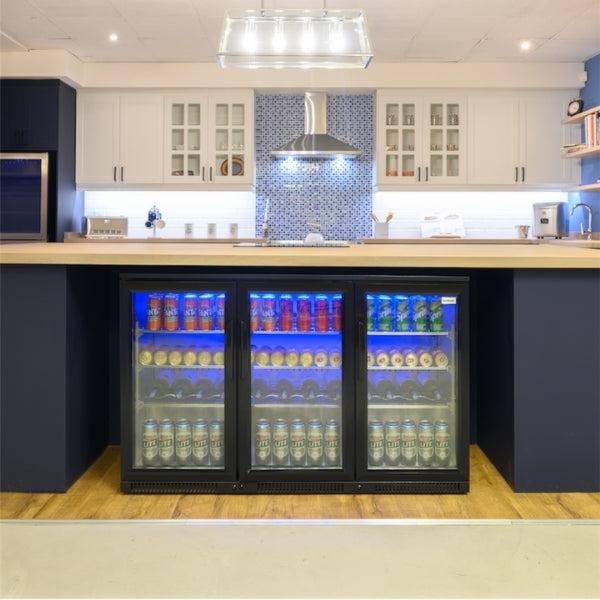 SnoMaster 300L Under-Counter Sliding Door Beverage Cooler (SMBC-300SL)