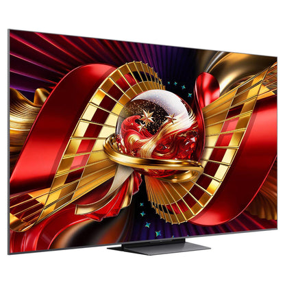 TCL 85-Inch C8L SQD Mini LED QLED 4K Google TV – 144Hz Smart TV with Bang & Olufsen Audio