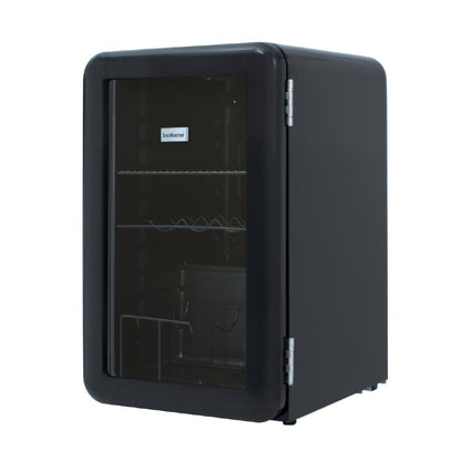 SnoMaster 68L Retro Counter-Top Beverage Cooler – Black (SC-70R)