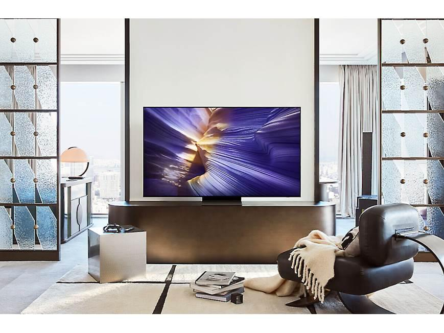 Samsung 77-Inch S90F 4K OLED Vision AI Smart TV – Black (QA77S90FAEXXA)