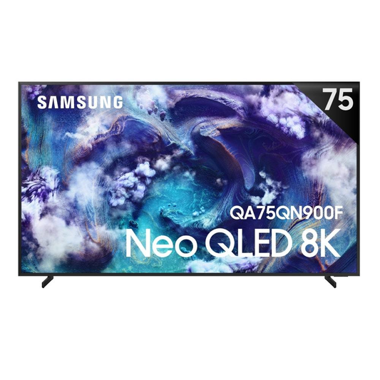Samsung 75-Inch QN900F Neo QLED 8K Vision AI Smart TV – Titan Black (QA75QN900FUXZA)
