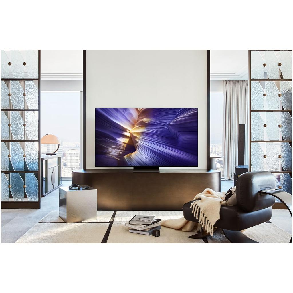 Samsung 65-Inch S90F OLED 4K Vision AI Smart TV – Black (QA65S90FAEXXA)