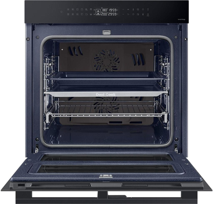Samsung 60cm Series 4 Smart Oven Dual Cook Flex™ Pyrolytic Cleaning – 76L (NV7B4540VAK)