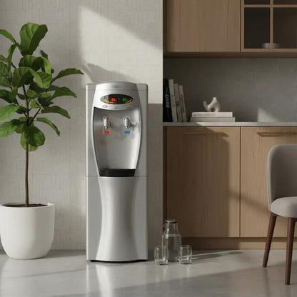 SnoMaster Hot & Cold Water Dispenser – Silver (SMWD-HCS / YLR2-5-16TH)