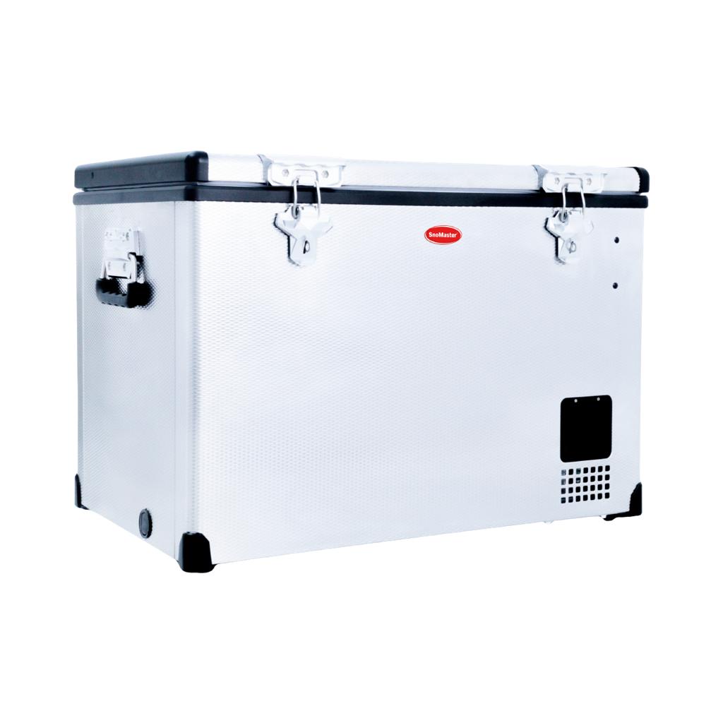 SnoMaster 60L Single Compartment Portable Fridge/Freezer AC/DC – Stainless Steel (SMDZ-CL60)