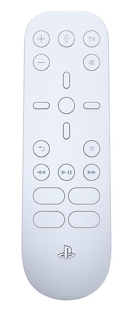 Sony PlayStation 5 Media Remote – Glacier White (PS5 Media Remote)