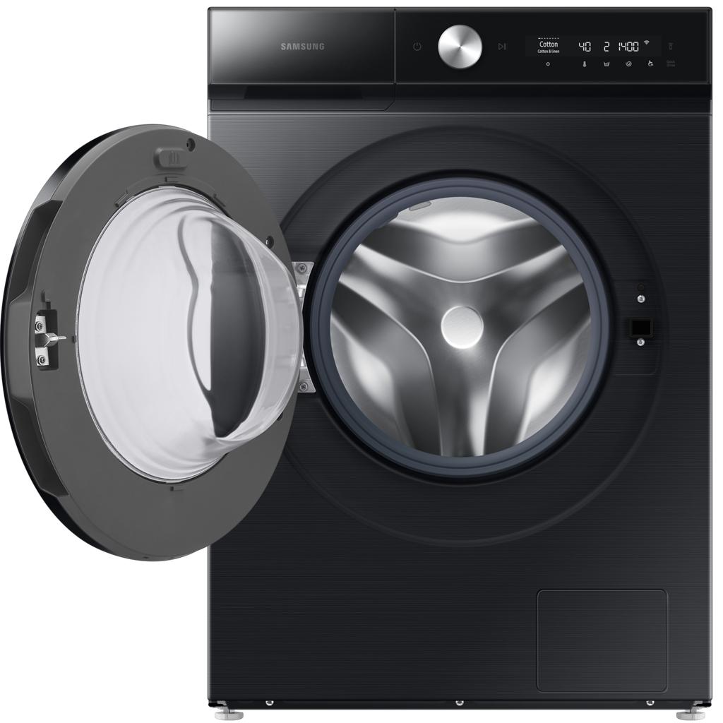 Samsung 12kg Bespoke AI Washer Dryer with EcoBubble™ – Black Caviar (WD12BB944DGBFA)