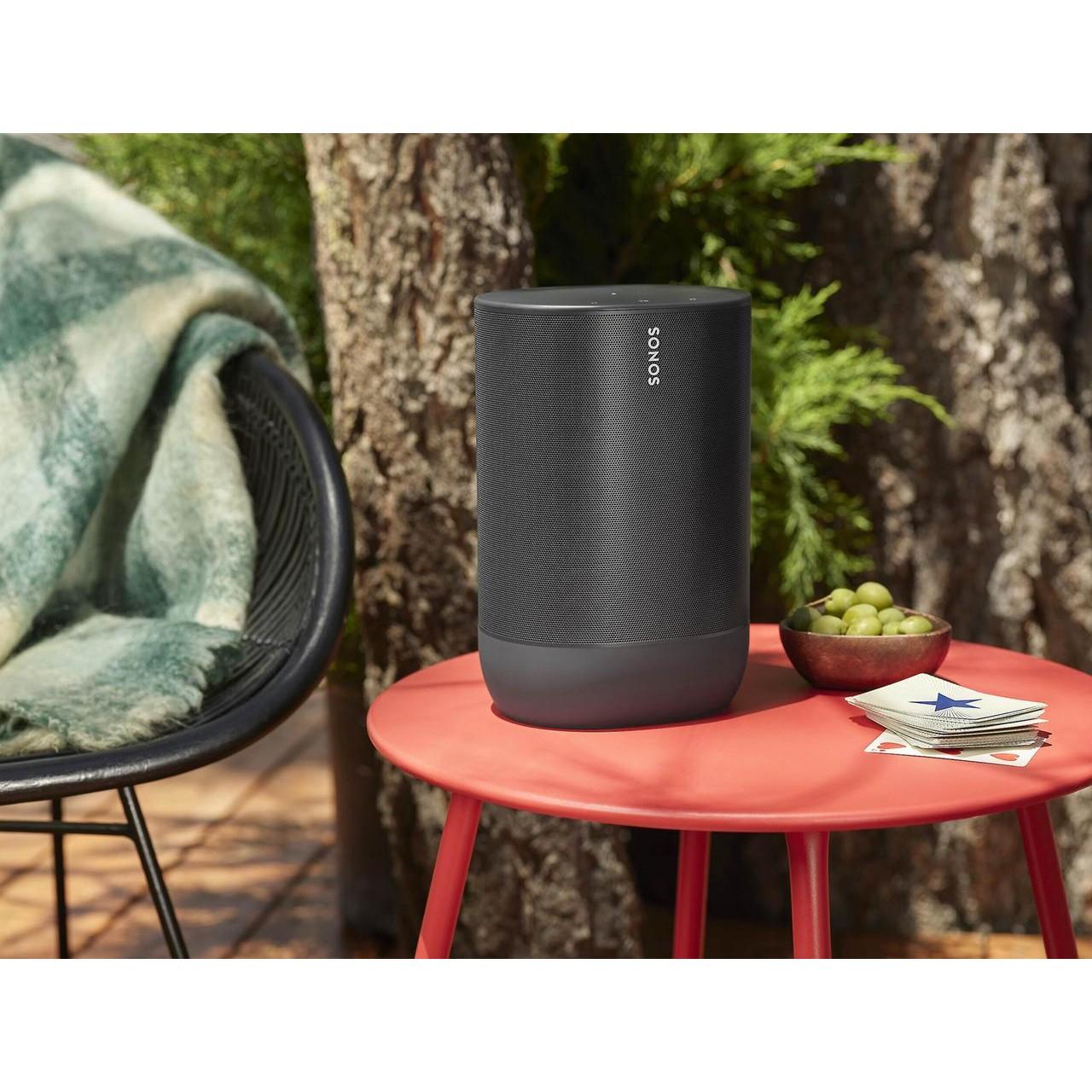 Sonos Move 2 Bluetooth & WiFi Wireless Smart Speaker – Black (MOVE2EU1BLK)