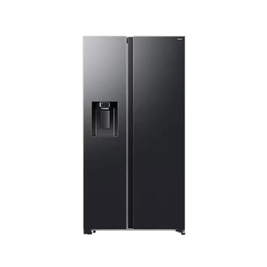 Samsung Bespoke AI Side-by-Side Refrigerator with Auto Water & Ice Dispenser – Black 617L (RS70F65K2FFA)