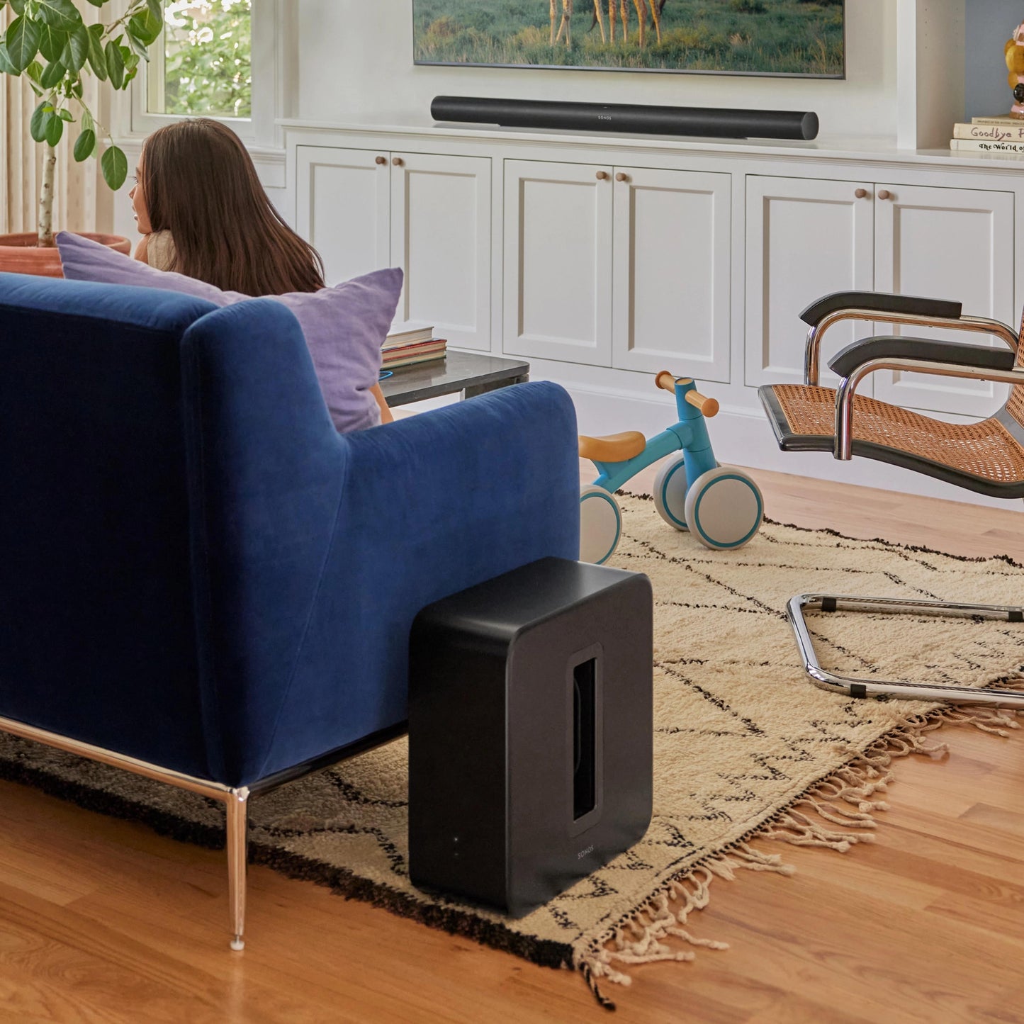 Sonos Sub 4 Premium Wireless WiFi Subwoofer – Black (SUBG4EU1BLK)