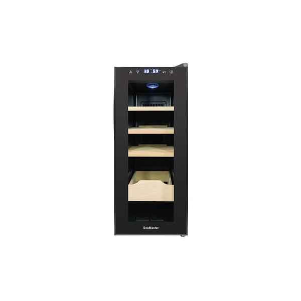 SnoMaster 35L Counter-Top Thermo-Cooled Cigar Humidor – Black (Z150163)