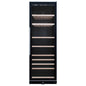 SnoMaster 408L Upright Beverage Cooler – Black with Stainless Steel Trim (SMBC-407)