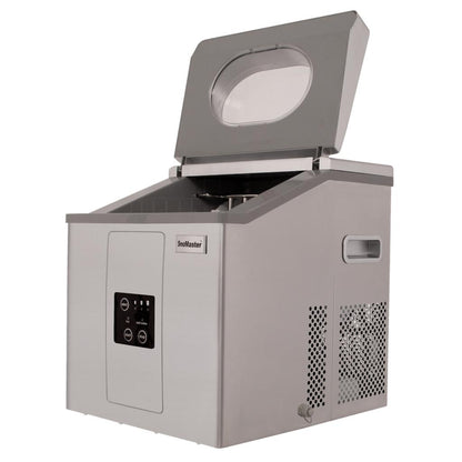 SnoMaster 20Kg Portable Ice Maker – Stainless Steel (ZBC-20)